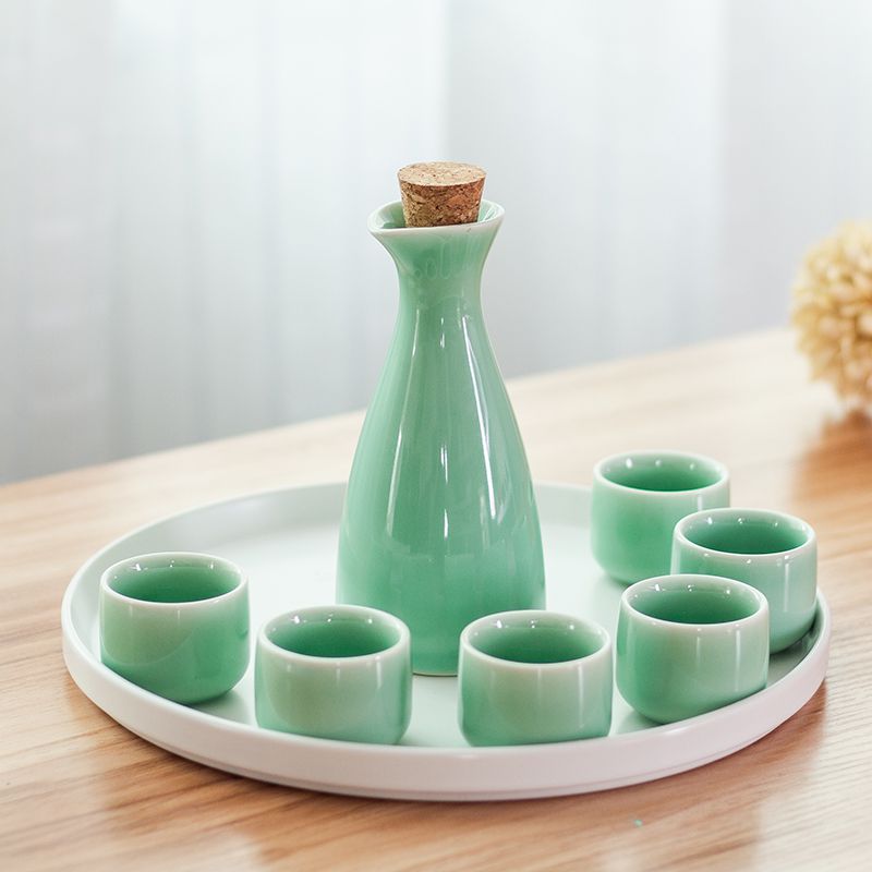 泉讨古代酒杯酒盏小酒盅景德镇陶瓷酒杯套装家用40毫升白酒分酒器定制" href="https://www.vcg.com/creative/801636855