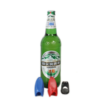 工厂定制广告促销品啤酒礼品手指开瓶器 啤酒开 家用酒吧开酒器